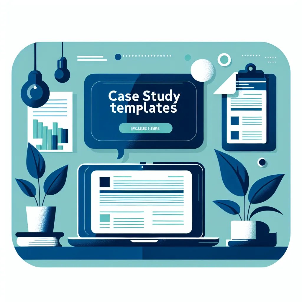 case study templates — illustration 1